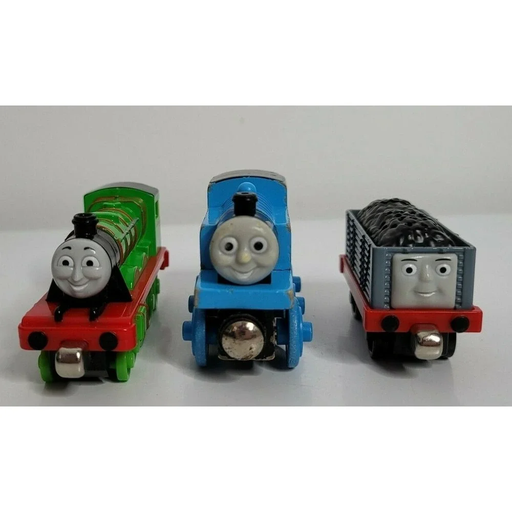 3 Thomas Tank and Friends Trains Lot Metal Wood Henry Talking Troublesome Truck